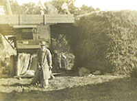 Then thresshing tank